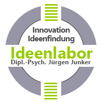 Ideenlabor Ideenfindung Innovation Diplom Psychologe Jürgen Junker Innovationsworkshops, Kreativitätstechniken, Design Thinking Sessions, Seminare, Coaching und Beratung rund um Kreativität und Ideenfindung